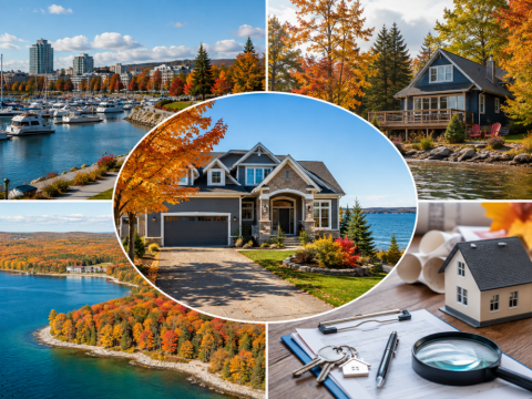 Ontario home inspection showing local homes, waterfront properties, and inspection process