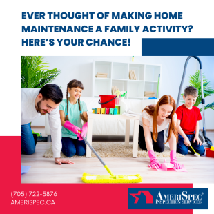 Cleaning becomes a family bonding activity