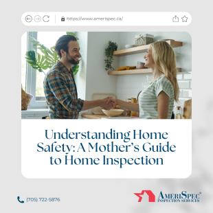 a mother and inspector shaking hands